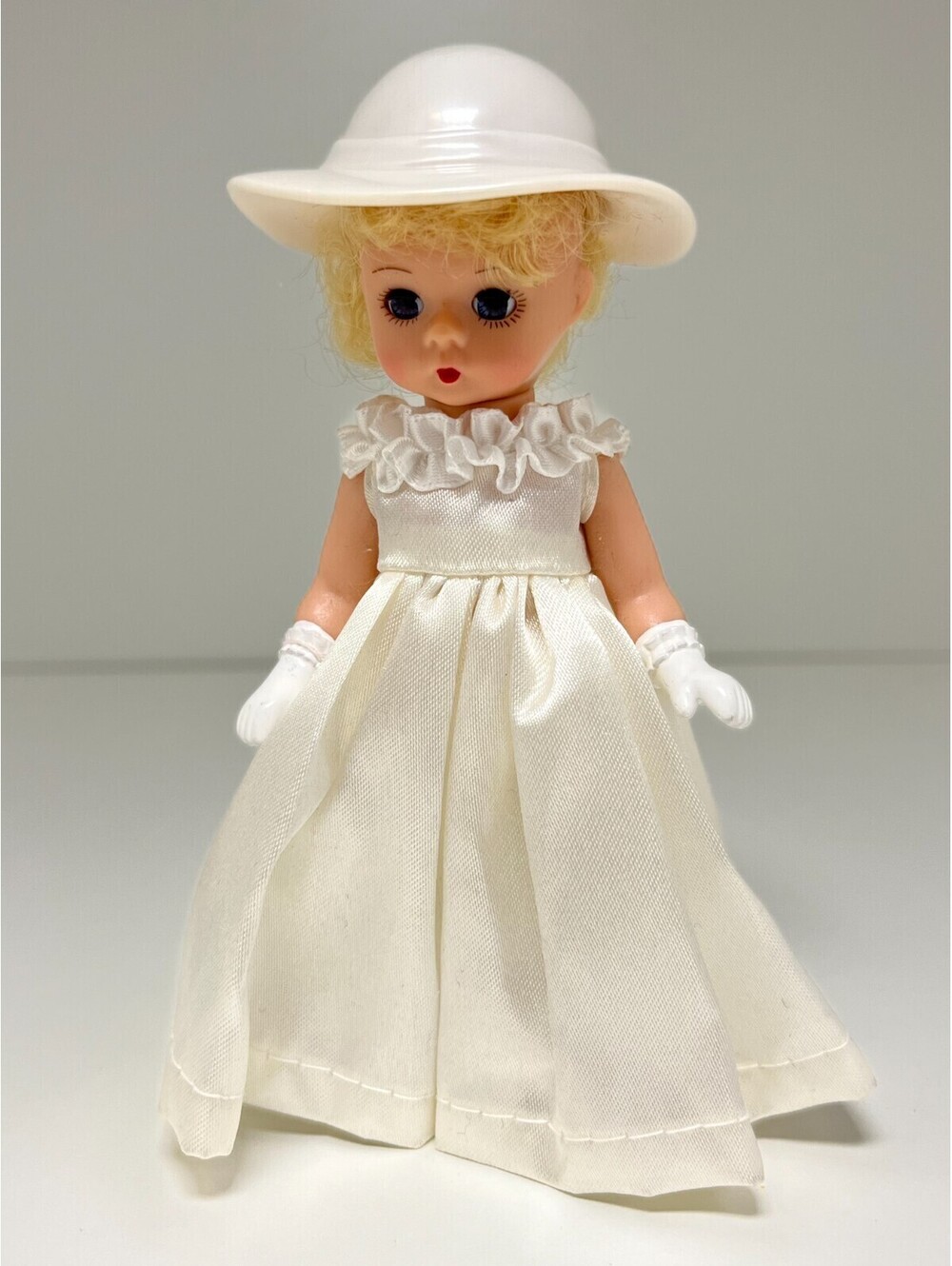 Madame Alexander Bride Doll Vintage 5" Blue Eyes Fully Functional